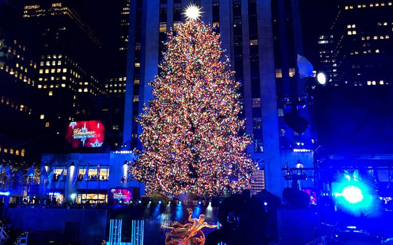 شجرة عيد الميلاد 2021 في مركز Rockefeller