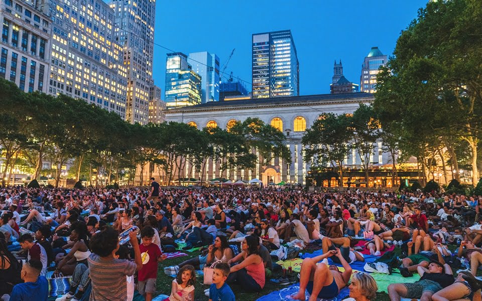 أفلام في الهواء الطلق في نيويورك