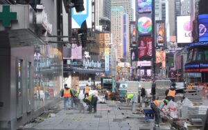إعادة تصميم ميدان التايمز في نيويورك (New York’s Times Square)